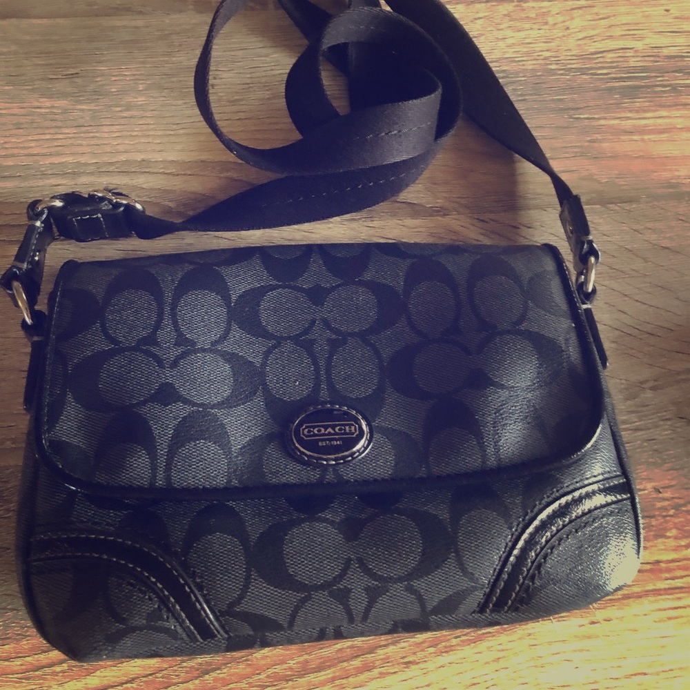 Black Coach Purse